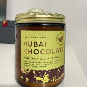 Dubai Chocolate Scented Candle